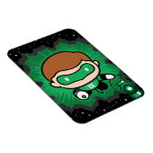 Chibi Green Lantern fliegen durch den Weltraum Magnet (Rechte Seite)