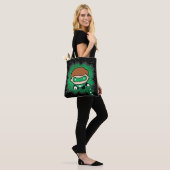 Chibi Green Lantern fliegen durch den Weltraum Tasche (Am Model)