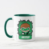 Chibi Green Lantern Flying Through Space Tasse (Links)
