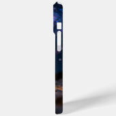 chibi grim reaper sitting on a crescent moon Case-Mate iPhone hülle (Rückseite / Links)