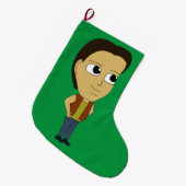 Chibi Großer Weihnachtsstrumpf (Vorderansicht (hängend))