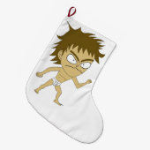 Chibi Großer Weihnachtsstrumpf (Vorderansicht (hängend))