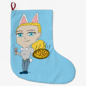 Chibi Großer Weihnachtsstrumpf (Vorderseite)