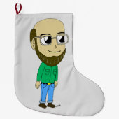 Chibi Großer Weihnachtsstrumpf (Vorderseite)