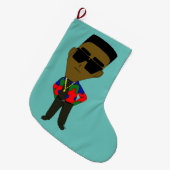 Chibi Großer Weihnachtsstrumpf (Vorderansicht (hängend))