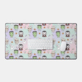 Chibi Halloween Monsters Schreibtischunterlage (Tastatur & Maus)