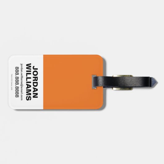 Chibi Harley Quinn & Chibi Joker Hearts Gepäckanhänger (Rückseite horizontal)