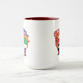 Chibi Harley Quinn & Chibi Joker Hearts Tasse (Zentrum)
