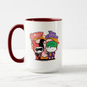 Chibi Harley Quinn & Chibi Joker Hearts Tasse (Links)