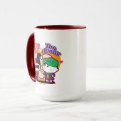 Chibi Harley Quinn & Chibi Joker Hearts Tasse (Vorderseite Links)