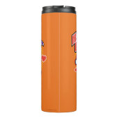 Chibi Harley Quinn & Chibi Joker Hearts Thermosbecher (Rückseite)