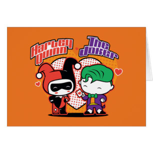 Chibi Harley Quinn & Chibi Joker Herzen