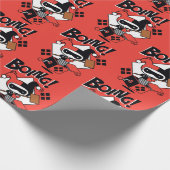 Chibi Harley-Quinn-in-A-Box mit Hammer Geschenkpapier (Ecke)