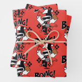 Chibi Harley-Quinn-in-A-Box mit Hammer Geschenkpapier Set (Beispiel)