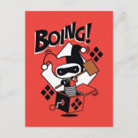 Chibi Harley-Quinn-in-A-Box mit Hammer