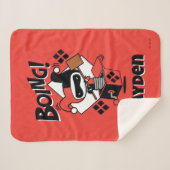 Chibi Harley-Quinn-in-A-Box mit Hammer Sherpadecke (Vorderseite (Horizontal))