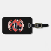 Chibi Harley Quinn Splits Gepäckanhänger (Vorderseite horizontal)