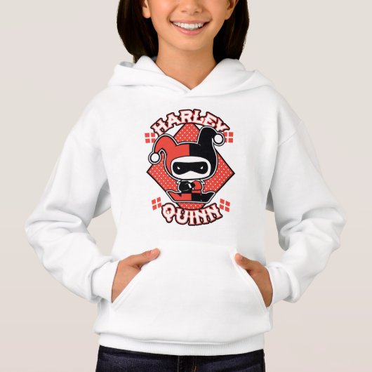 Chibi Harley Quinn Splits Hoodie (Vorderseite)