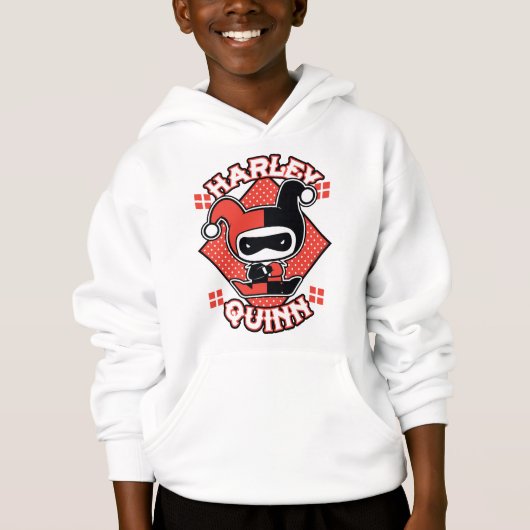 Chibi Harley Quinn Splits Hoodie (Vorderseite)