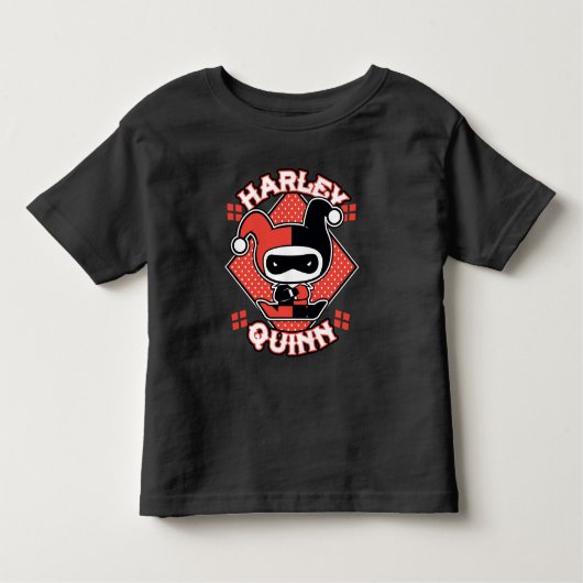 Chibi Harley Quinn Splits Kleinkind T-shirt (Vorderseite)