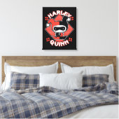 Chibi Harley Quinn Splits Leinwanddruck (Insitu (Schlafzimmer))