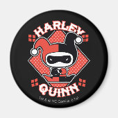 Chibi Harley Quinn Splits Magnet (Vorne)