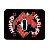 Chibi Harley Quinn Splits Magnet (Horizontal)