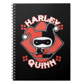 Chibi Harley Quinn Splits Notizblock (Vorderseite)