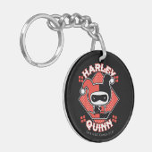 Chibi Harley Quinn Splits Schlüsselanhänger (Vorderseite links)