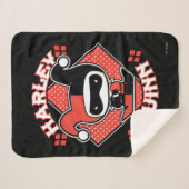 Chibi Harley Quinn Splits Sherpadecke (Vorderseite (Horizontal))