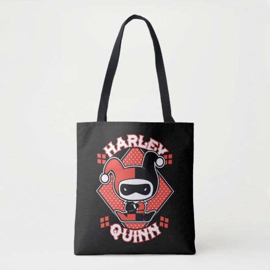 Chibi Harley Quinn Splits Tasche (Vorderseite)