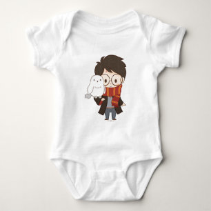 Chibi HARRY POTTER™ & Hedwig Baby Strampler