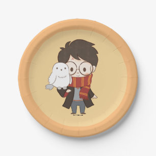 Chibi HARRY POTTER™ & Hedwig Pappteller