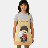 Chibi HARRY POTTER™ & Hedwig Schürze (Insitu)