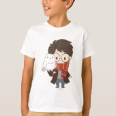 Chibi HARRY POTTER™ & Hedwig T-Shirt (Vorderseite)