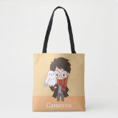 Chibi HARRY POTTER™ & Hedwig Tasche (Vorderseite)