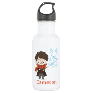 Chibi HARRY POTTER™ Patronus Edelstahlflasche