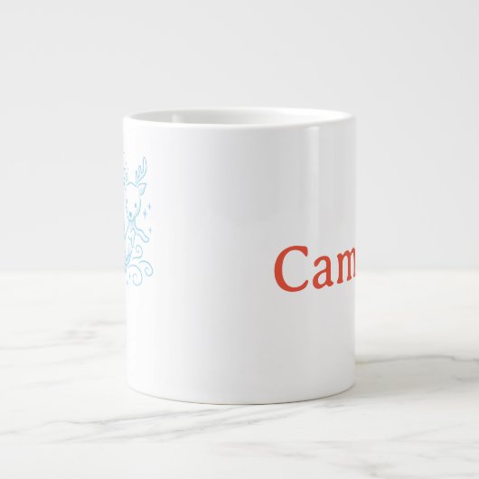 Chibi HARRY POTTER™ Patronus Jumbo-Tasse (Vorderseite)