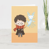 Chibi HARRY POTTER™ Patronus Karte (Vorderseite)