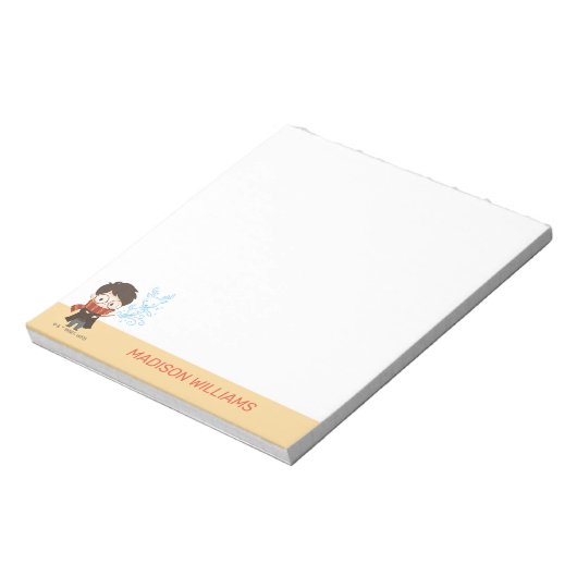 Chibi HARRY POTTER™ Patronus Notizblock (Rotiert)