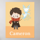 Chibi HARRY POTTER™ Patronus Poster (Vorne)