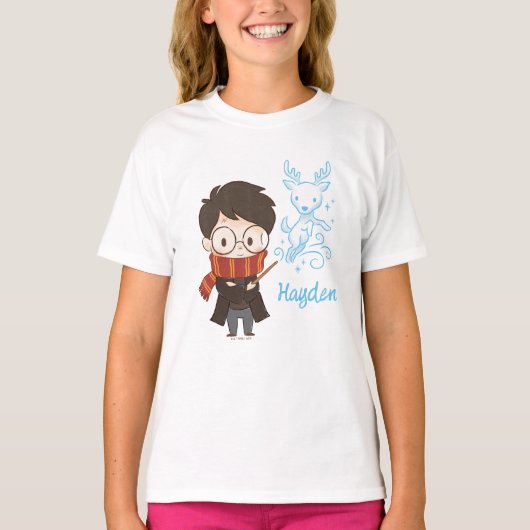 Chibi HARRY POTTER™ Patronus T-Shirt (Vorderseite)