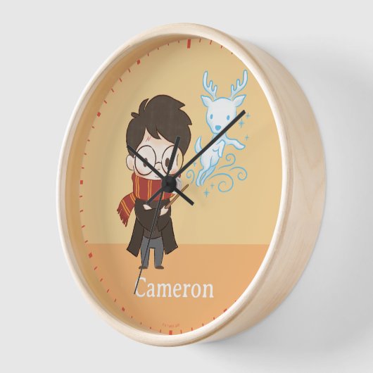 Chibi HARRY POTTER™ Patronus Uhr (Winkel)