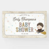 Chibi Harry Potter Wizard Baby Shower Banner (Horizontal)