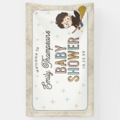 Chibi Harry Potter Wizard Baby Shower Banner (Vertikal)