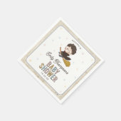 Chibi Harry Potter Wizard Baby Shower Serviette (Ecke)