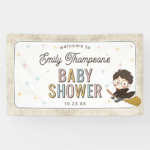 Chibi Harry Potter Zauberer-Baby-Party Banner