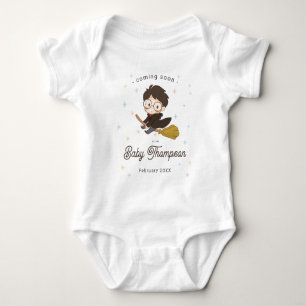 Chibi Harry Potter Zauberer Babyparty Baby Strampler