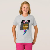 Chibi-Hasenmädchen T-Shirt (Vorne ganz)
