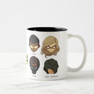Chibi Held-Tasse Zweifarbige Tasse